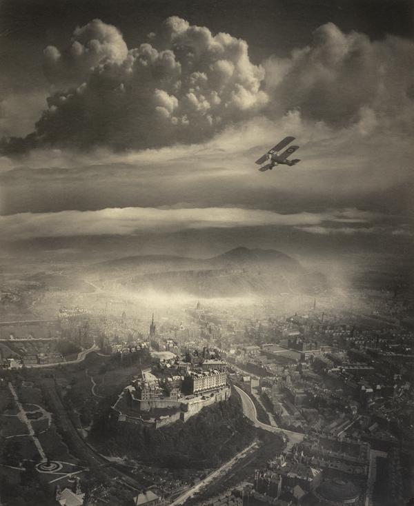 Aerial View of Edinburgh (About 1920)