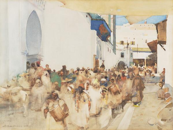A Moorish Procession, Tangier (1893)